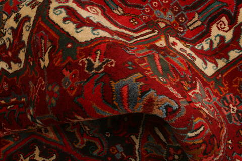 Heriz Red Hand Knotted 100 X 136  Area Rug 100-23857 Image 2