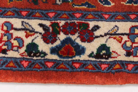 Sarouk Purple Runner Hand Knotted 29 X 134  Area Rug 250-23858 Image 2