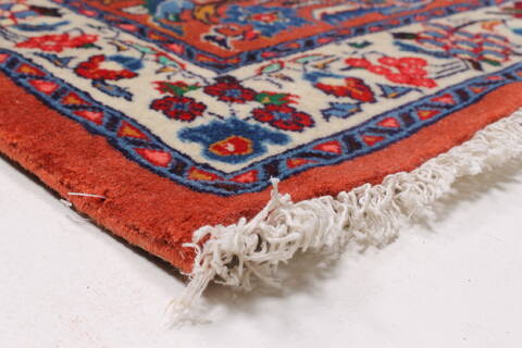 Sarouk Purple Runner Hand Knotted 29 X 134  Area Rug 250-23858 Image 5
