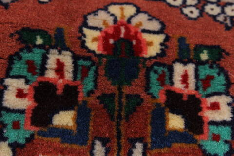 Sarouk Purple Runner Hand Knotted 29 X 134  Area Rug 250-23858 Image 6