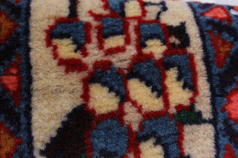 Sarouk Purple Runner Hand Knotted 29 X 134  Area Rug 250-23858 Image 8