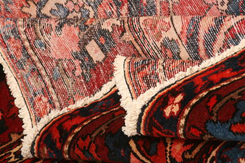 Bakhtiar Red Hand Knotted 97 X 125  Area Rug 100-23864 Image 5