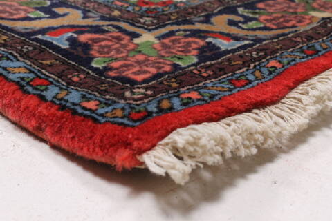 Bidjar Beige Runner Hand Knotted 31 X 133  Area Rug 250-23867 Image 6