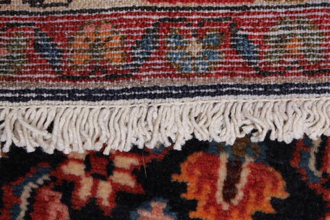 Hamedan Blue Runner Hand Knotted 32 X 1610  Area Rug 250-23888 Image 13