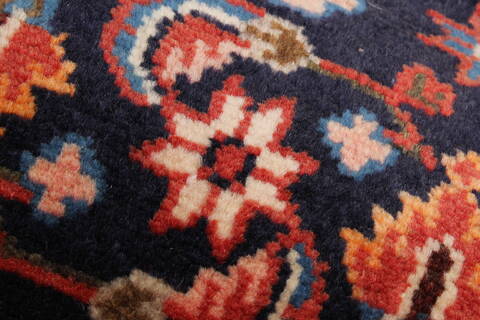 Hamedan Blue Runner Hand Knotted 32 X 1610  Area Rug 250-23888 Image 7
