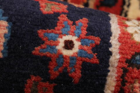 Hamedan Blue Runner Hand Knotted 32 X 1610  Area Rug 250-23888 Image 9