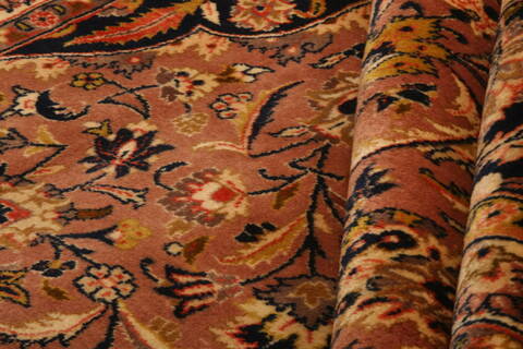 Kashan Red Hand Knotted 910 X 132  Area Rug 100-23905 Image 5