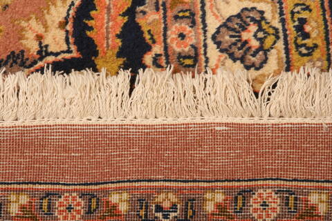 Kashan Red Hand Knotted 910 X 132  Area Rug 100-23905 Image 9