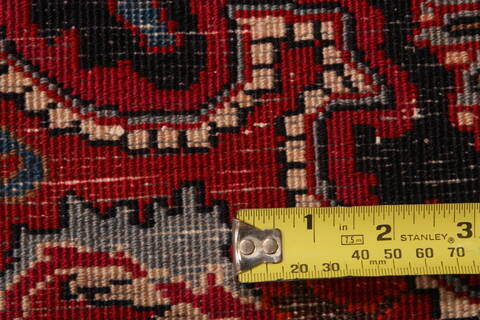 Khorasan Red Hand Knotted 99 X 127  Area Rug 100-23908 Image 8