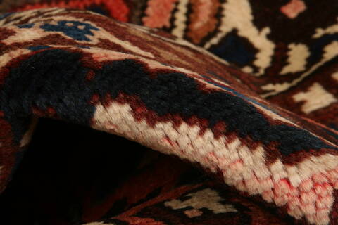 Bakhtiar Orange Hand Knotted 102 X 1111  Area Rug 100-23910 Image 1