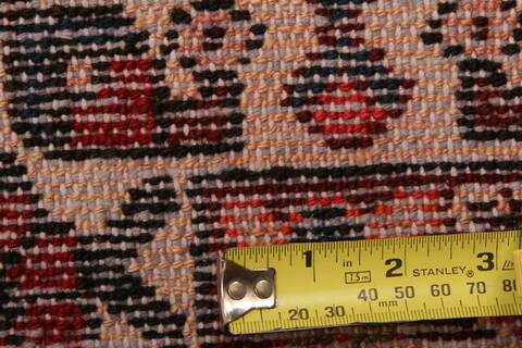 Bakhtiar Orange Hand Knotted 102 X 1111  Area Rug 100-23910 Image 7