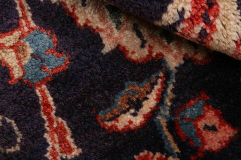 Sarouk Red Hand Knotted 97 X 126  Area Rug 100-23928 Image 1