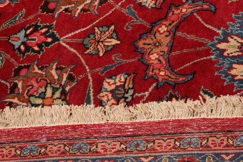 Mashad Red Hand Knotted 911 X 126  Area Rug 100-23934 Image 7
