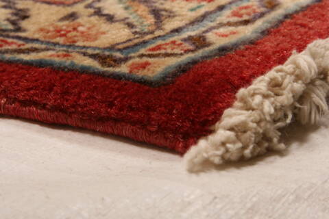 Tabriz Red Hand Knotted 99 X 133  Area Rug 100-23943 Image 9