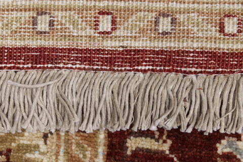 Chobi Brown Runner Hand Knotted 39 X 130  Area Rug 250-23967 Image 3