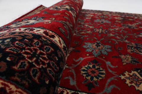 Semnan Red Hand Knotted 311 X 710  Area Rug 250-23981 Image 11