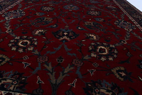 Semnan Red Hand Knotted 311 X 710  Area Rug 250-23981 Image 2