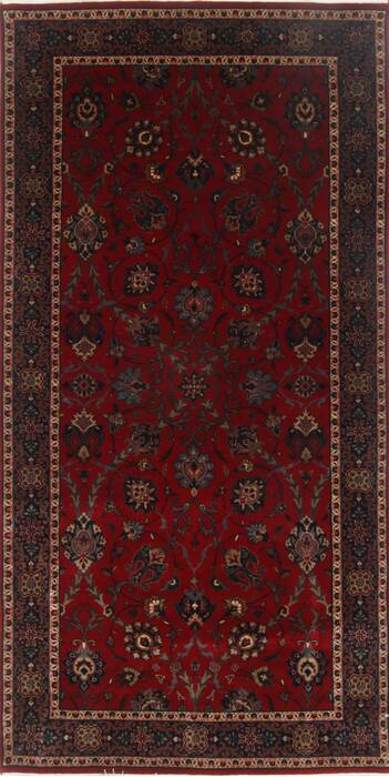 Semnan Red Hand Knotted 311 X 710  Area Rug 250-23981 Image 0