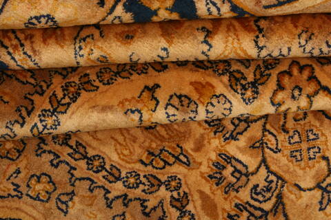 Kashmar Brown Hand Knotted 82 X 123  Area Rug 100-23986 Image 4