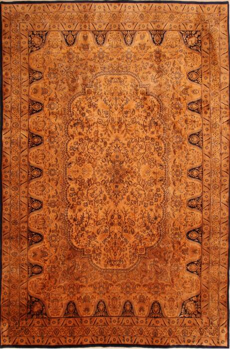 Kashmar Brown Hand Knotted 82 X 123  Area Rug 100-23986 Image 0