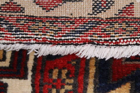Karajeh Yellow Runner Hand Knotted 37 X 710  Area Rug 250-23988 Image 10