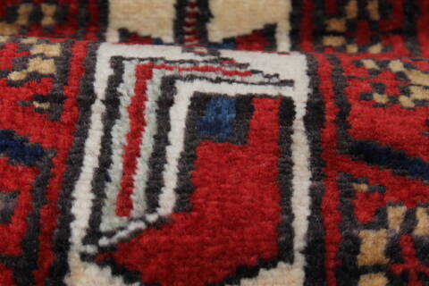 Karajeh Yellow Runner Hand Knotted 37 X 710  Area Rug 250-23988 Image 7