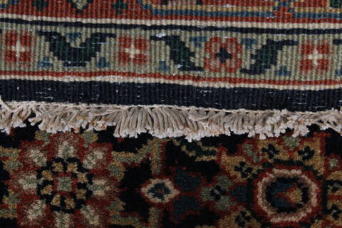 Herati Blue Runner Hand Knotted 27 X 200  Area Rug 250-23992 Image 14