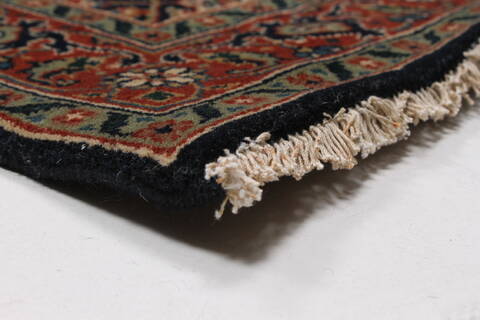 Herati Blue Runner Hand Knotted 27 X 200  Area Rug 250-23992 Image 7