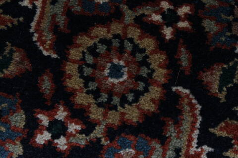 Herati Blue Runner Hand Knotted 27 X 200  Area Rug 250-23992 Image 9