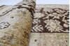 Pishavar Brown Runner Hand Knotted 27 X 1710  Area Rug 250-23998 Thumb 10