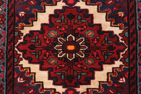 Rudbar Red Runner Hand Knotted 26 X 165  Area Rug 250-24014 Image 4