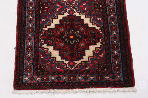 Rudbar Red Runner Hand Knotted 26 X 165  Area Rug 250-24014 Image 5