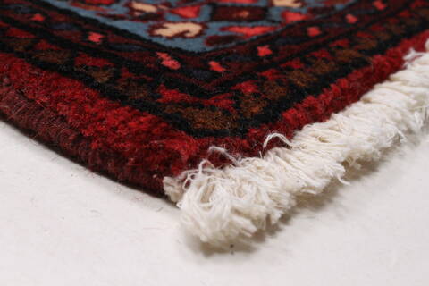 Rudbar Red Runner Hand Knotted 26 X 165  Area Rug 250-24014 Image 6