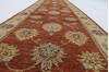 Ziegler Brown Runner Hand Knotted 26 X 198  Area Rug 250-24031 Thumb 2
