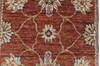 Ziegler Brown Runner Hand Knotted 26 X 198  Area Rug 250-24031 Thumb 4