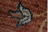 Ziegler Brown Runner Hand Knotted 26 X 198  Area Rug 250-24031 Thumb 7