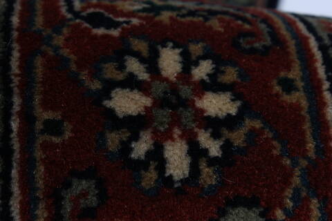 Herati Blue Runner Hand Knotted 26 X 199  Area Rug 250-24035 Image 8