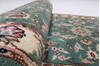 Tabriz Green Runner Hand Knotted 25 X 123  Area Rug 250-24042 Thumb 11