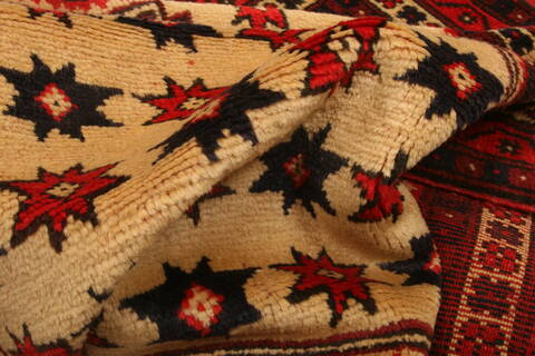 Vintage Beige Hand Knotted 28 X 44  Area Rug 100-24045 Image 2