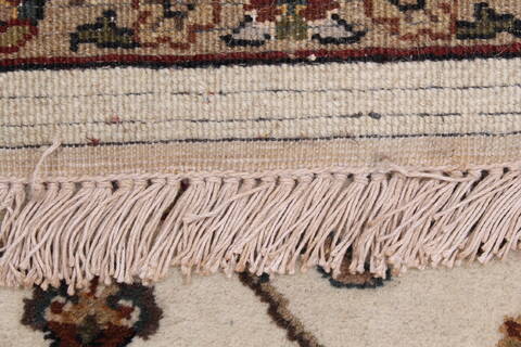 Jaipur White Runner Hand Knotted 51 X 101  Area Rug 250-24051 Image 12