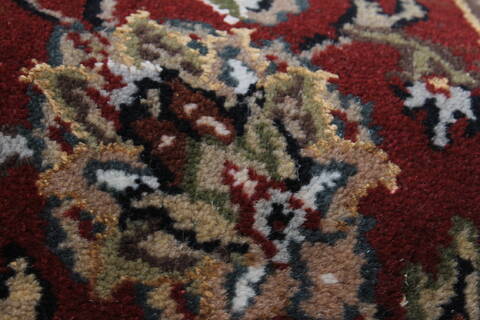 Jaipur White Runner Hand Knotted 51 X 101  Area Rug 250-24051 Image 9