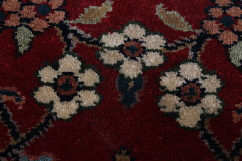 Tabriz Red Runner Hand Knotted 40 X 165  Area Rug 250-24063 Image 11