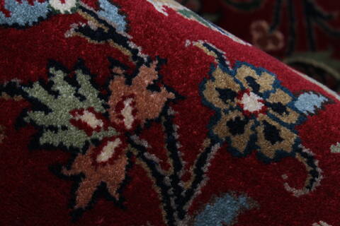 Tabriz Red Runner Hand Knotted 40 X 165  Area Rug 250-24063 Image 12