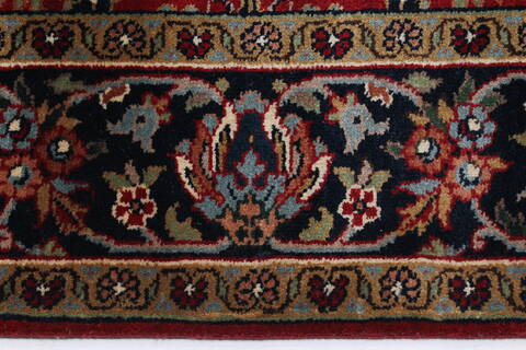 Tabriz Red Runner Hand Knotted 40 X 165  Area Rug 250-24063 Image 7