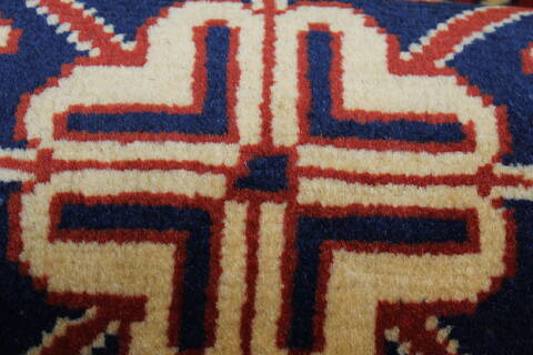 Turkman Yellow Runner Hand Knotted 29 X 167  Area Rug 250-24162 Image 7