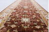 Pishavar Brown Runner Hand Knotted 29 X 1611  Area Rug 250-24173 Thumb 3