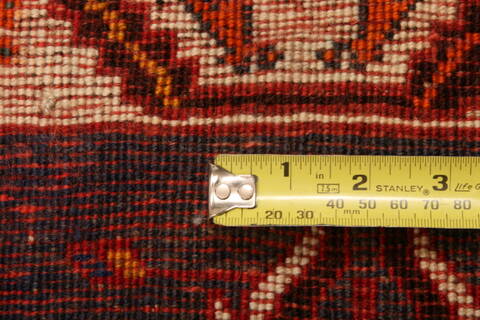 Gharajeh Red Hand Knotted 311 X 57  Area Rug 100-24258 Image 6