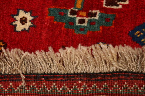 Gharajeh Red Hand Knotted 311 X 57  Area Rug 100-24258 Image 7