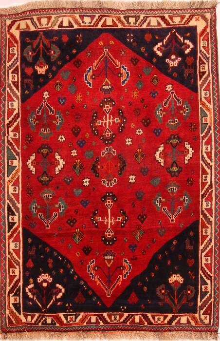 Gharajeh Red Hand Knotted 311 X 57  Area Rug 100-24258 Image 0