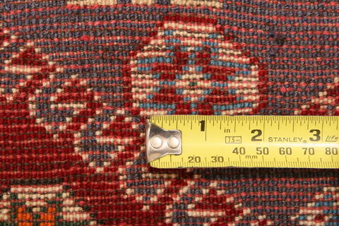 Gabbeh Red Hand Knotted 43 X 71  Area Rug 100-24272 Image 5
